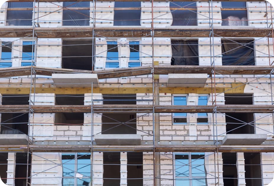 建物再生工事の外観イメージ